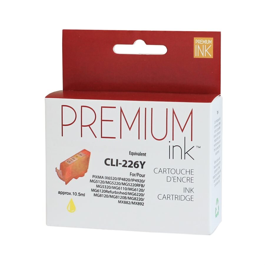 Canon CLI-226 Alternative Yellow Premium Ink